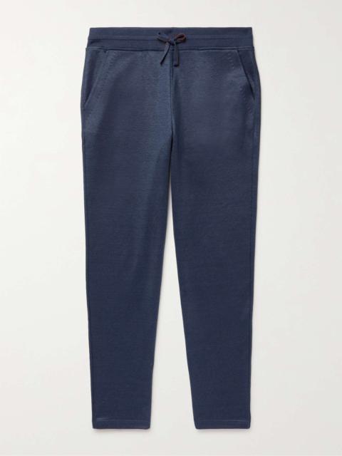 Loro Piana Tapered Stretch Linen-Blend Sweatpants