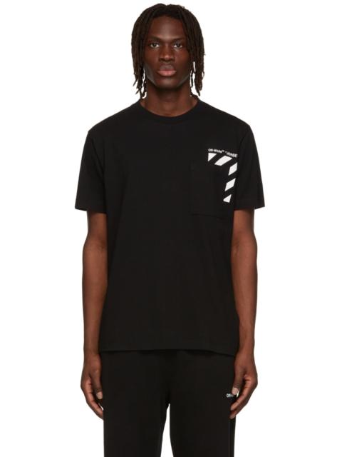 Off-White Black Diag Pocket T-Shirt