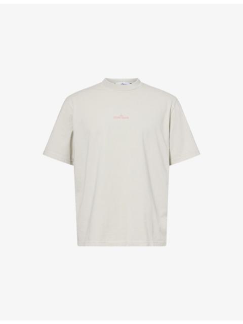 Stone Island Logo-Print Don Carlo Cotton T-shirt