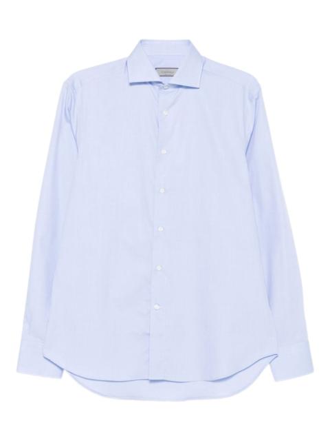 Canali long-sleeve cotton shirt