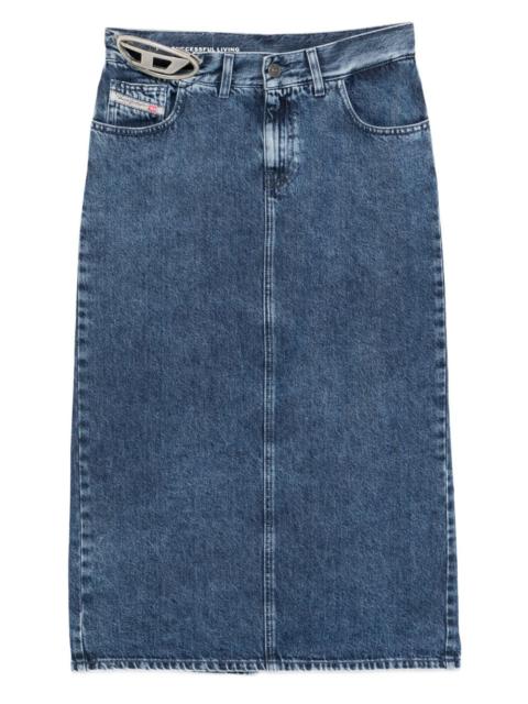 Diesel De-Skye-S1 midi skirt