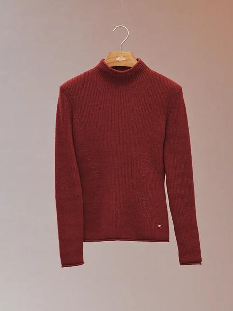 Hermès High collar sweater