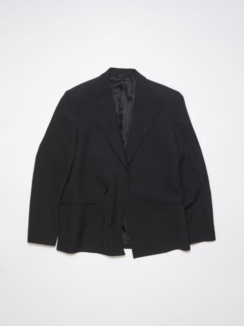 Double-breasted jacket - Black