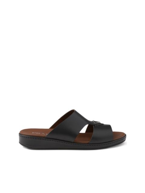 Prada leather sandals