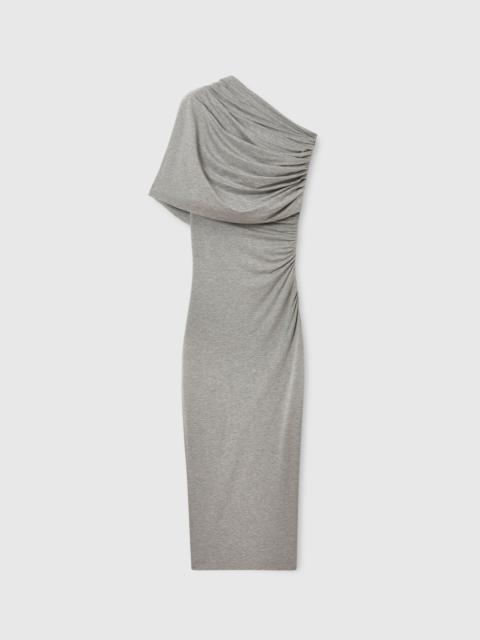 Stella McCartney One Shoulder Twisted Wrap Dress