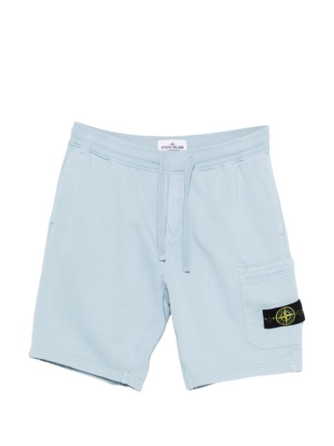 Stone Island logo-patch track shorts