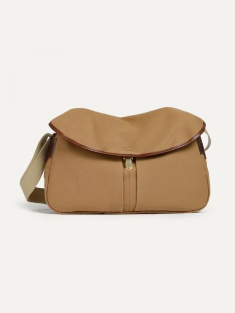 Bleu de Chauffe LÉON MESSENGER BAG  -  CAMEL