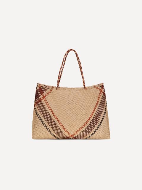 DRAGON DIFFUSION Handwoven leather Tote Bag