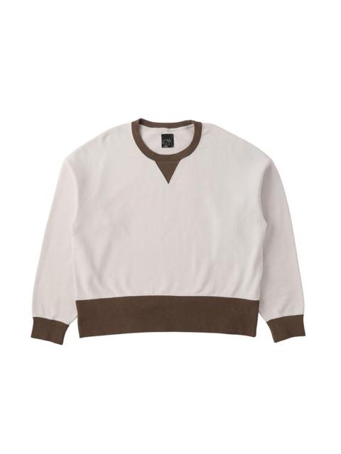 visvim FELLOW SWEAT L/S 2-TONE (N.D.) LT.MUD