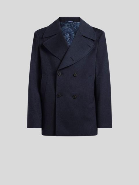 Etro CASHMERE CLOTH PEA COAT