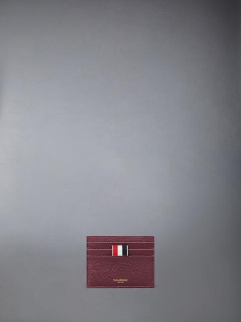 SOFT PEBBLE GRAIN NOTE COMPARTMENT CARD HOLDER