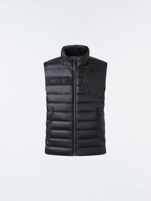 MACKAGE HARDY Re-Stop down vest with patch pocket for men