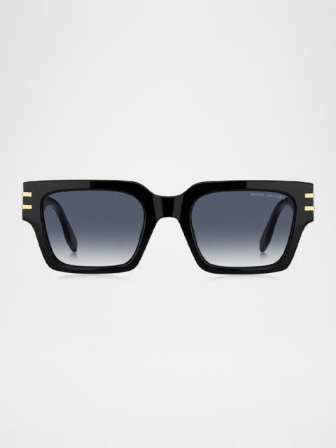 Marc Jacobs Acetate Rectangle Sunglasses