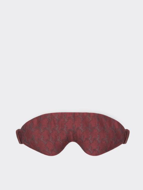 Ferrari Jacquard Silk Sleep Mask