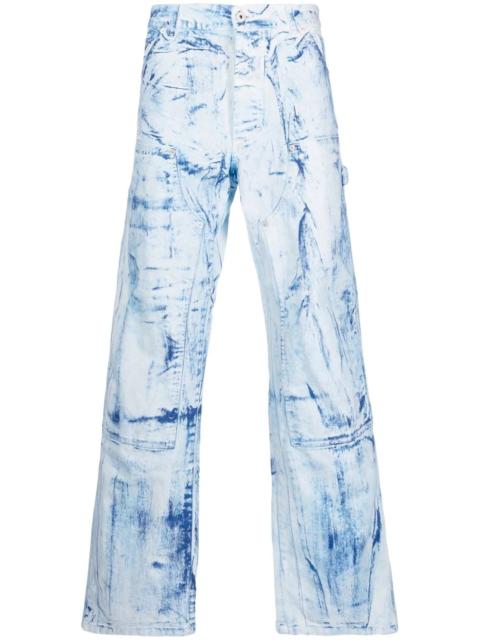 Heron Preston distressed-effect denim jeans