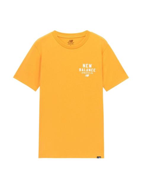 New Balance New Balance Round Neck Sports Tee 'Yellow' MT31909-VGL