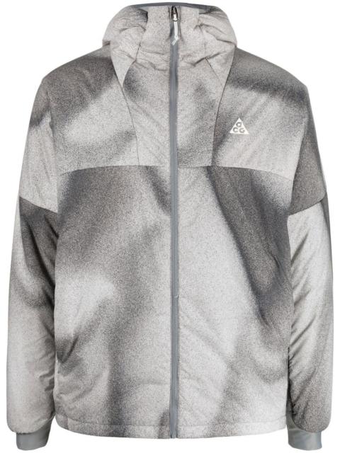 Nike tie-dye zipped jacket