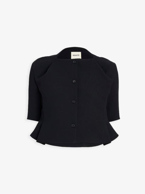 KHAITE Franc black jacket