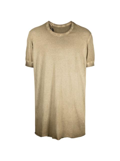 faded-effect cotton T-shirt