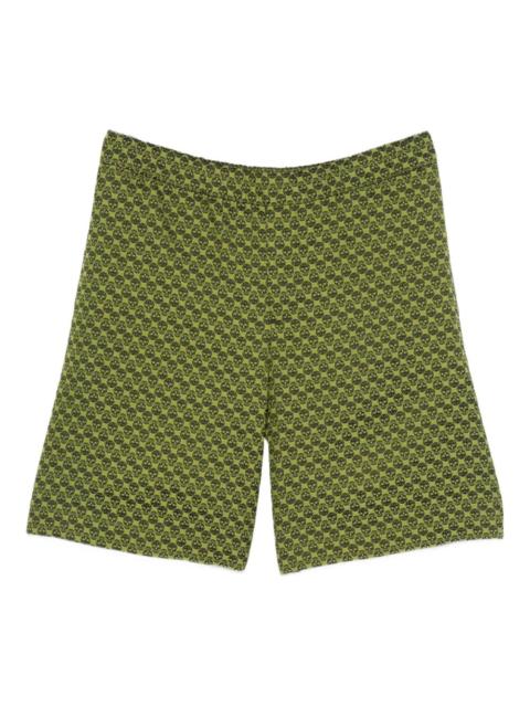Alexander McQueen skull-print shorts