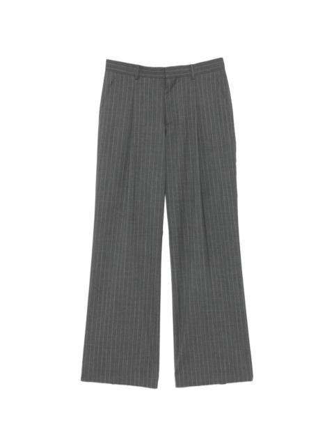 Sandro wide-leg wool suit trousers