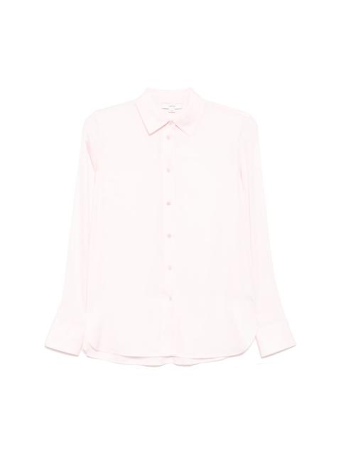 Vince crepe-de-chine shirt