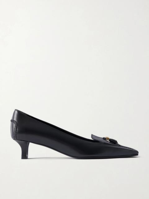 Tod's Logo-detailed Leather Pumps