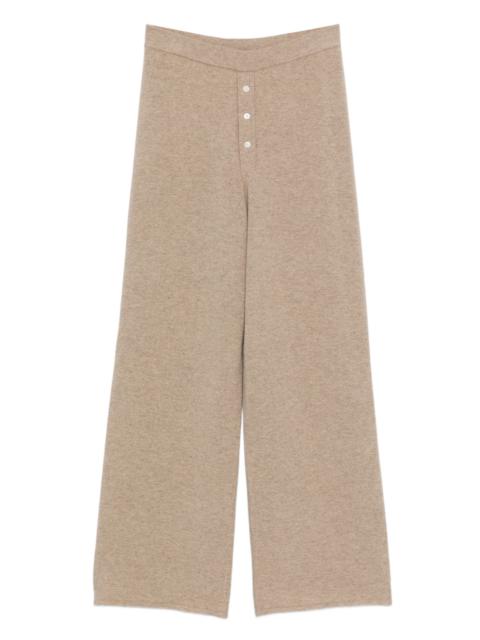 GUEST IN RESIDENCE cashmere straight-leg trousers
