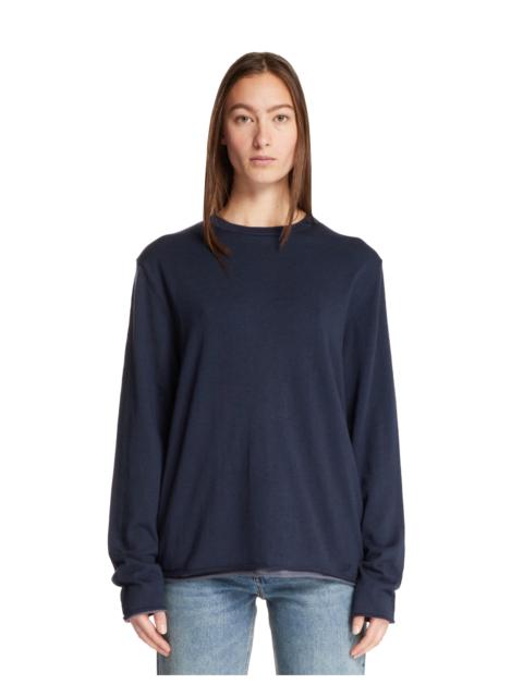 Holzweiler Blue Contrast Sweater