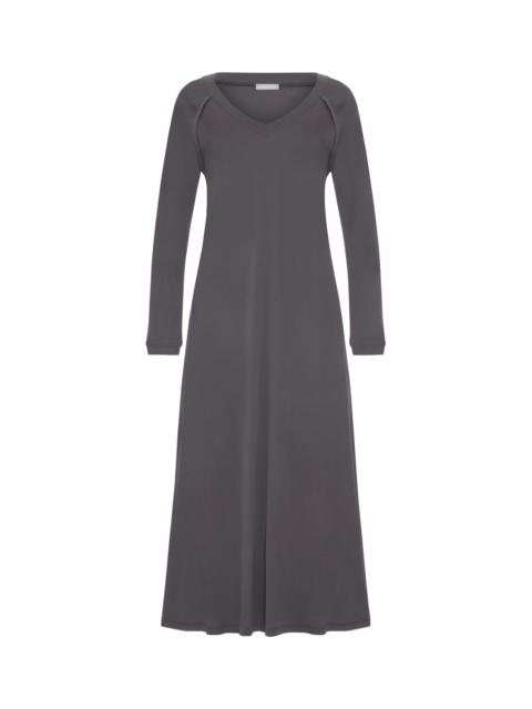 HANRO Pure Essence V-Neck Cotton Nightgown