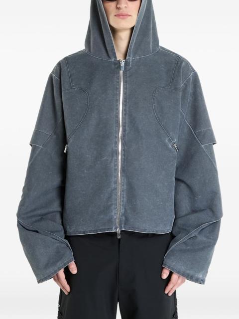 HELIOT EMIL™ hooded crinis jacket