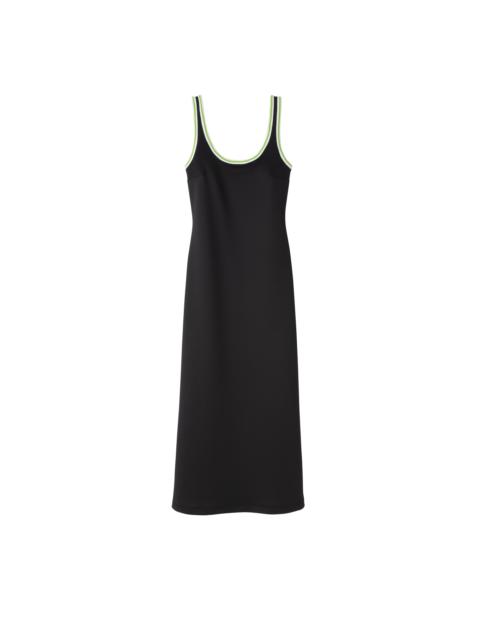 Longchamp Long dress Black - Jersey