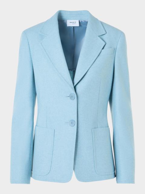 AKRIS Wool Flannel Blazer