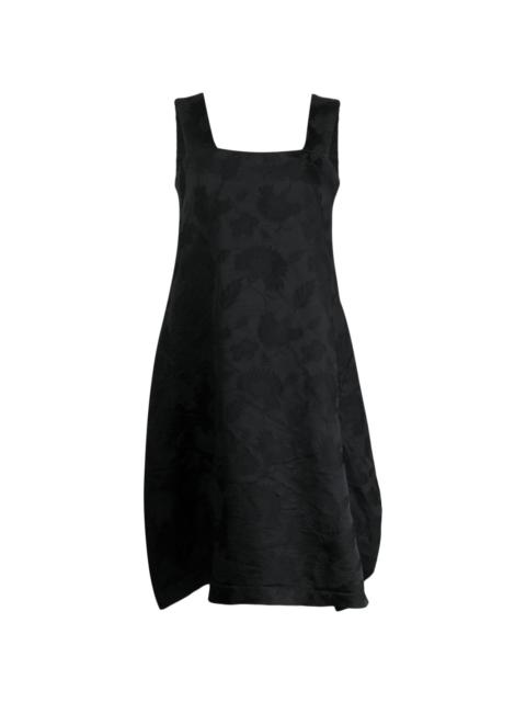 Comme des Garçons Comme des Garçons sleeveless jacquard midi dress