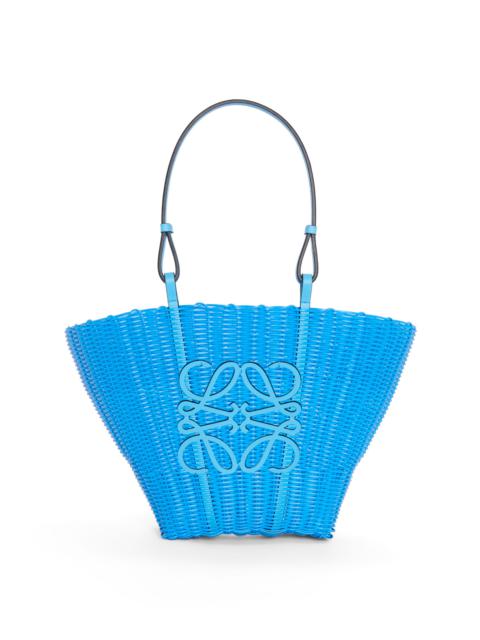 Loewe Mermaid basket bag in plastic and calfskin