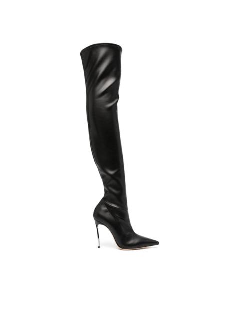 CASADEI Blade 100mm thigh-high boots