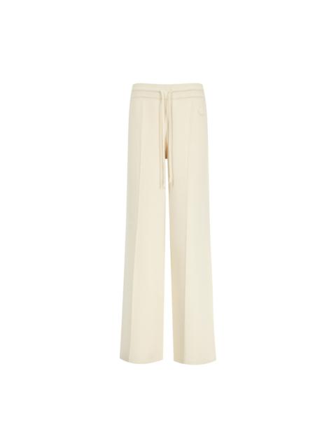 Moncler Double Knit Wool & Cashmere Pants