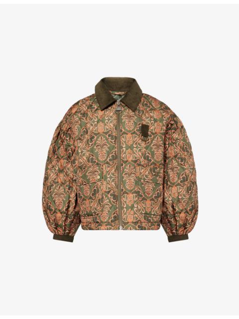 Barbour Barbour x FARM Rio Luisa Quilted Jacket