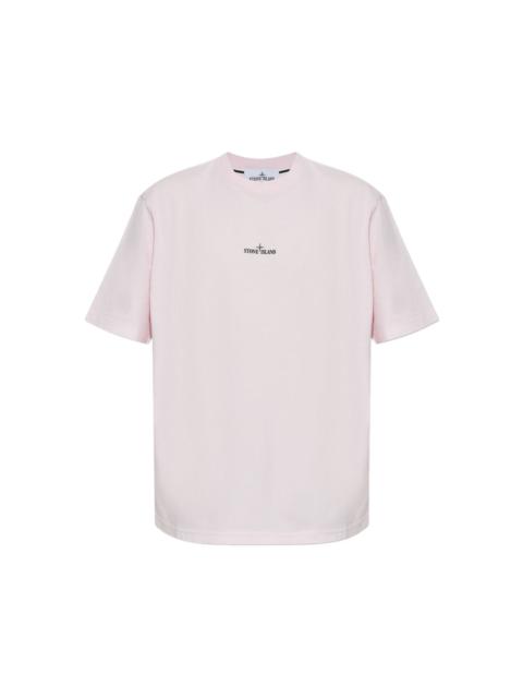 Stone Island logo-print cotton T-shirt