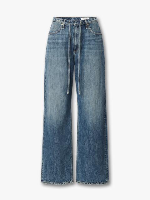 rag & bone Phoebe Drawstring Wide-Leg Jeans
Lightweight Rigid in Delcan