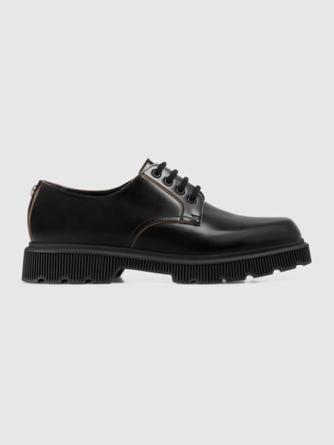 GUCCI Men's lace-up shoe with Double G