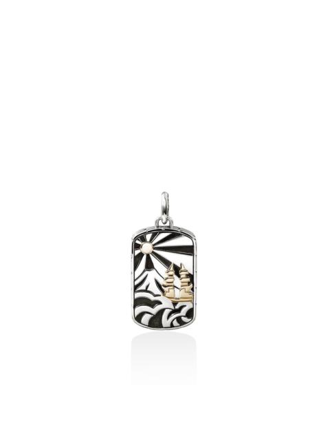 JOHN HARDY Legends Pendant, Gold, Sterling Silver