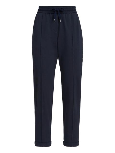 Brunello Cucinelli drawstring-fastening trousers