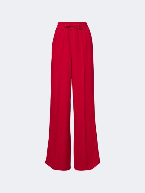 Valentino Cady Couture wide-leg silk pants