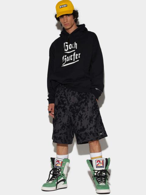 DSQUARED2 FLOCK SURFER SHORTS