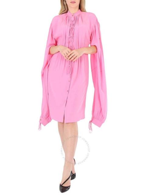 Burberry Burberry Ladies Bubblegum Pink Joyce Silk Dress, Brand Size 4 (US Size 2)