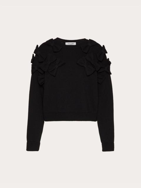Valentino Embroidered Cashmere Wool Sweater