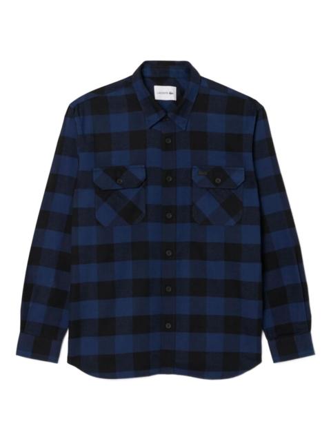 LACOSTE checked shirt