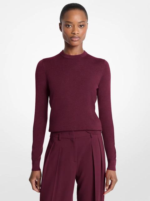 MICHAEL KORS COLLECTION Cashmere and Wool Blend Sweater