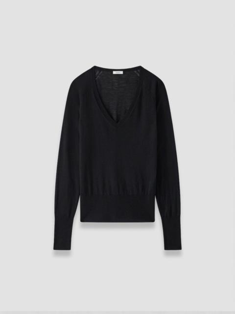 JOSEPH Cetus Cashair V Neck Jumper